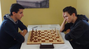 Bastien contre Simon Stoeri